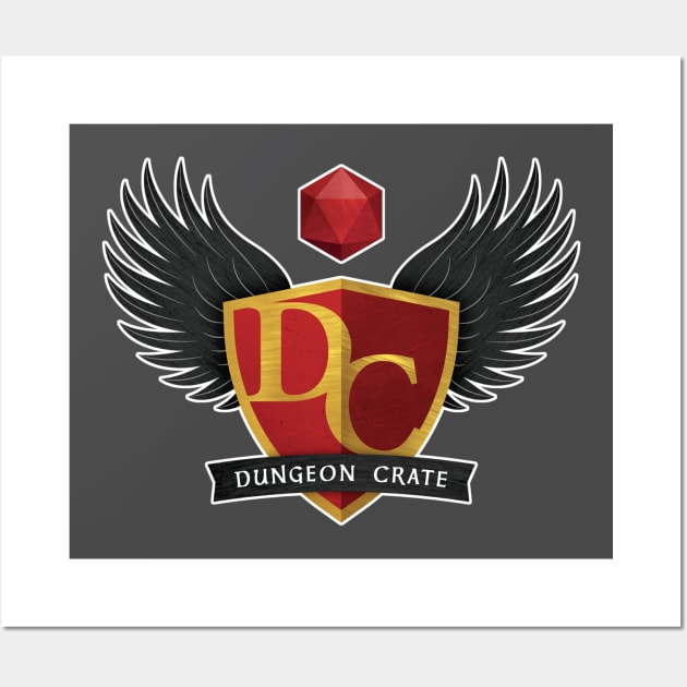 Dungeon Crate Logo Wall Art by DungeonCrate